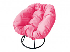 Кресло Пончик без ротанга розовая подушка в Усолье - usole.magazinmebel.ru | фото