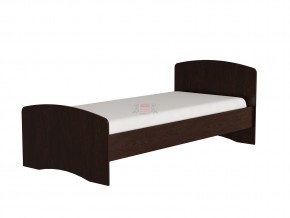 Кровать-4 одинарная 800*1900 венге в Усолье - usole.magazinmebel.ru | фото