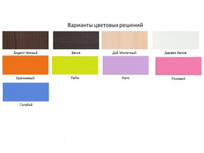 Кровать чердак Малыш 70х160 белый с фасадом для рисования феритейл в Усолье - usole.magazinmebel.ru | фото - изображение 2