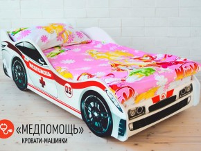 Кровать детская машина Медпомощь в Усолье - usole.magazinmebel.ru | фото