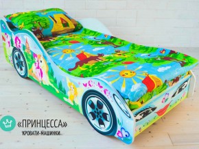 Кровать детская машинка Принцесса в Усолье - usole.magazinmebel.ru | фото