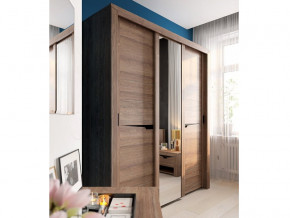 Шкаф с раздвижными дверями трехдверный Соренто дуб стирлинг в Усолье - usole.magazinmebel.ru | фото