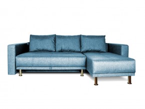 Угловой диван серо-синий с подлокотниками Некст denim в Усолье - usole.magazinmebel.ru | фото